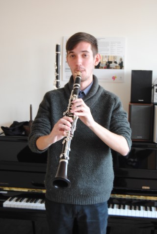 José Antonio Montero, clarinetista: "Mi objetivo es dedicarme a la música, ya sea como concertista o como músico de orquesta"