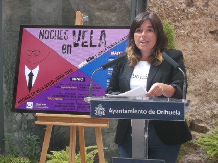 Humor y música animarán las calles y las noches de los fines de semana de Orihuela en la III Noches en Vela a partir del viernes 18 de mayo