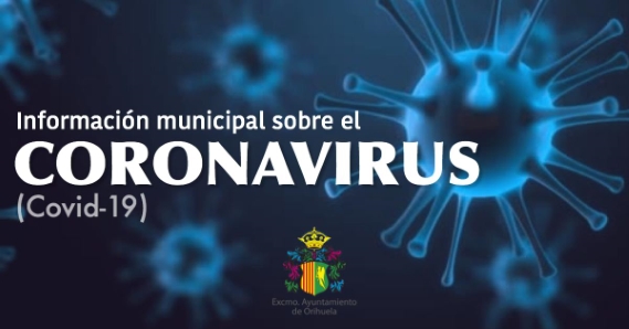El Ayuntamiento de Orihuela pone en marcha una página web con toda la información municipal centralizada acerca del coronavirus