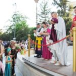 Desfile de abanderadas, en las Fiestas de la Reconquista y de Moros y Cristianos 2019, en Orihuela (14 julio 2019)_14