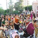 Desfile de abanderadas, en las Fiestas de la Reconquista y de Moros y Cristianos 2019, en Orihuela (14 julio 2019)_19