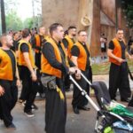 Desfile de abanderadas, en las Fiestas de la Reconquista y de Moros y Cristianos 2019, en Orihuela (14 julio 2019)_20