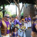 Desfile de abanderadas, en las Fiestas de la Reconquista y de Moros y Cristianos 2019, en Orihuela (14 julio 2019)_22