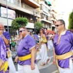 Desfile de abanderadas, en las Fiestas de la Reconquista y de Moros y Cristianos 2019, en Orihuela (14 julio 2019)_27