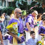 Desfile de abanderadas, en las Fiestas de la Reconquista y de Moros y Cristianos 2019, en Orihuela (14 julio 2019)_28