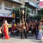 Desfile de abanderadas, en las Fiestas de la Reconquista y de Moros y Cristianos 2019, en Orihuela (14 julio 2019)_30
