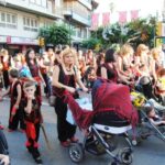 Desfile de abanderadas, en las Fiestas de la Reconquista y de Moros y Cristianos 2019, en Orihuela (14 julio 2019)_32