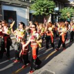 Desfile de abanderadas, en las Fiestas de la Reconquista y de Moros y Cristianos 2019, en Orihuela (14 julio 2019)_34