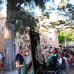 Desfile de abanderadas, en las Fiestas de la Reconquista y de Moros y Cristianos 2019, en Orihuela (14 julio 2019)_3