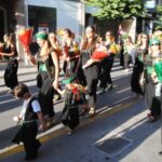 Desfile de abanderadas, en las Fiestas de la Reconquista y de Moros y Cristianos 2019, en Orihuela (14 julio 2019)_42