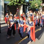Desfile de abanderadas, en las Fiestas de la Reconquista y de Moros y Cristianos 2019, en Orihuela (14 julio 2019)_44