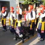 Desfile de abanderadas, en las Fiestas de la Reconquista y de Moros y Cristianos 2019, en Orihuela (14 julio 2019)_46