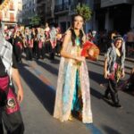 Desfile de abanderadas, en las Fiestas de la Reconquista y de Moros y Cristianos 2019, en Orihuela (14 julio 2019)_51