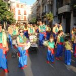 Desfile de abanderadas, en las Fiestas de la Reconquista y de Moros y Cristianos 2019, en Orihuela (14 julio 2019)_54