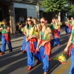 Desfile de abanderadas, en las Fiestas de la Reconquista y de Moros y Cristianos 2019, en Orihuela (14 julio 2019)_56