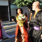 Desfile de abanderadas, en las Fiestas de la Reconquista y de Moros y Cristianos 2019, en Orihuela (14 julio 2019)_58