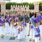 Desfile de abanderadas, en las Fiestas de la Reconquista y de Moros y Cristianos 2019, en Orihuela (14 julio 2019)_5