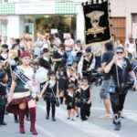 Desfile de abanderadas, en las Fiestas de la Reconquista y de Moros y Cristianos 2019, en Orihuela (14 julio 2019)_65