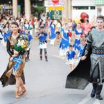 Desfile de abanderadas, en las Fiestas de la Reconquista y de Moros y Cristianos 2019, en Orihuela (14 julio 2019)_74