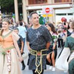 Desfile de abanderadas, en las Fiestas de la Reconquista y de Moros y Cristianos 2019, en Orihuela (14 julio 2019)_84