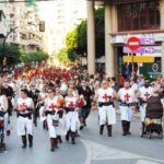 Desfile de abanderadas, en las Fiestas de la Reconquista y de Moros y Cristianos 2019, en Orihuela (14 julio 2019)_88