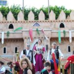 Desfile de abanderadas, en las Fiestas de la Reconquista y de Moros y Cristianos 2019, en Orihuela (14 julio 2019)_8