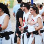 Desfile de abanderadas, en las Fiestas de la Reconquista y de Moros y Cristianos 2019, en Orihuela (14 julio 2019)_91