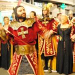 Desfile de la entrada cristiana con su embajador en las Fiestas de la Reconquista de Orihuela (15 julio 2017)_130