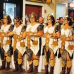 Desfile de la entrada cristiana con su embajador en las Fiestas de la Reconquista de Orihuela (15 julio 2017)_87