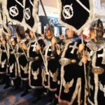 Desfile de la entrada cristiana con su embajador en las Fiestas de la Reconquista de Orihuela (15 julio 2017)_8