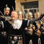 Desfile de la entrada cristiana con su embajador en las Fiestas de la Reconquista de Orihuela (15 julio 2017)_94