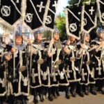 Desfile de la entrada cristiana con su embajador en las Fiestas de la Reconquista de Orihuela (15 julio 2017)_9