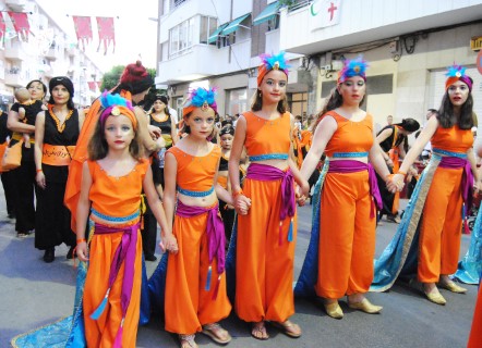 Desfile infantil en las Fiestas de la Reconquista y de Moros y Cristianos de Orihuela (16 julio 2019) _60