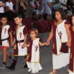 Desfile infantil en las Fiestas de la Reconquista y de Moros y Cristianos de Orihuela (17 julio 2018) _16