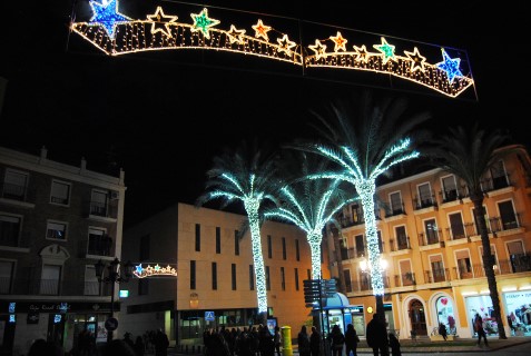 Encendido de luces navideñas y lectura del pregón de Navidad en Orihuela (1 diciembre 2017)_31