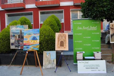 Entrega de premios del I Concurso de Pintura Rápida Al Aire Libre en Orihuela (13 mayo 2017)_2