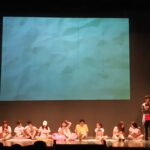 Grupo de teatro del MUDIC, en la Muestra Comarcal de Teatro Escolar 'Ciudad de Orihuela', en Orihuela (6 mayo 2019)_5