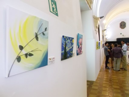 Inauguración de la exposición de pintura 'Réplicas y Creaciones 3' del Centro de Rehabilitación e Integración Social de Orihuela CRIS (14 octubre 2016)_1
