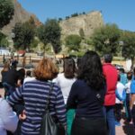 Inauguración de los VIII Murales de San Isidro, por los alumnos del colegio Jesús María de San Agustín y por la cantante oriolana Esmeraldo Grao, en Orihuela (3 mayo 2019)_20