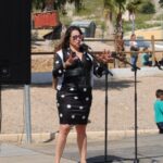 Inauguración de los VIII Murales de San Isidro, por los alumnos del colegio Jesús María de San Agustín y por la cantante oriolana Esmeraldo Grao, en Orihuela (3 mayo 2019)_22