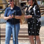 Inauguración de los VIII Murales de San Isidro, por los alumnos del colegio Jesús María de San Agustín y por la cantante oriolana Esmeraldo Grao, en Orihuela (3 mayo 2019)_30