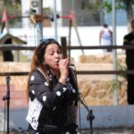 Inauguración de los VIII Murales de San Isidro, por los alumnos del colegio Jesús María de San Agustín y por la cantante oriolana Esmeraldo Grao, en Orihuela (3 mayo 2019)_43