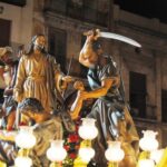 Procesión de la Cofradía de La Samaritana y Hermandad de El Prendimiento el Lunes Santo en Orihuela (26 marzo 2018)_73