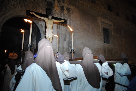 Procesión de la Hermandad Penitencial del Santísimo Cristo de la Buena Muerte en Orihuela (30 marzo 2018)_8