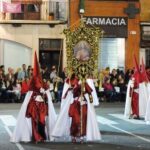 Procesión de las cofradías Santa Cena y El Lavatorio el Miércoles Santo en Orihuela (28 marzo 2018)_10