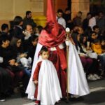 Procesión de las cofradías Santa Cena y El Lavatorio el Miércoles Santo en Orihuela (28 marzo 2018)_12
