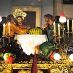 Procesión de las cofradías Santa Cena y El Lavatorio el Miércoles Santo en Orihuela (28 marzo 2018)_15