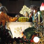 Procesión de las cofradías Santa Cena y El Lavatorio el Miércoles Santo en Orihuela (28 marzo 2018)_17