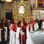 Procesión de las cofradías Santa Cena y El Lavatorio el Miércoles Santo en Orihuela (28 marzo 2018)_20