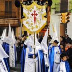Procesión de las cofradías Santa Cena y El Lavatorio el Miércoles Santo en Orihuela (28 marzo 2018)_40